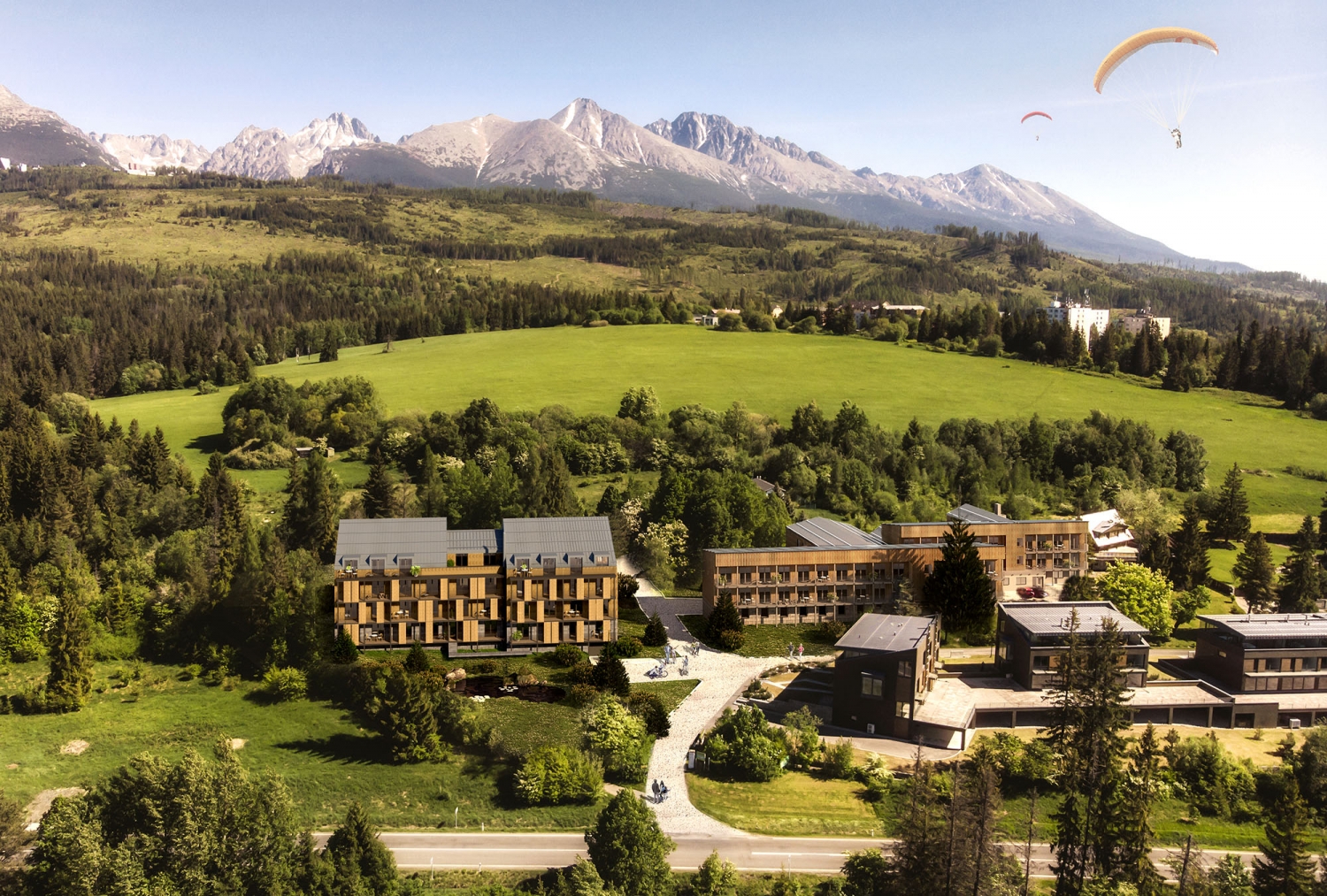 Apartmány v projekte Resort Vysoké Tatry