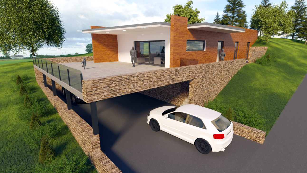 Predaj nadčasový 5-izbový rodinný dom s dvojgarážou, Rosina pri Žiline , Cena: 490.000 €