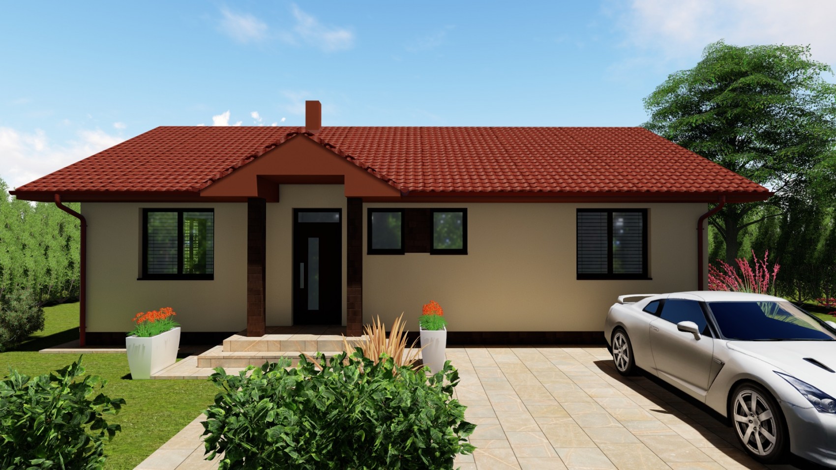 RODINNÝ DOM: VÝSTAVBA - HRUBÁ STAVBA - 54 500,-€