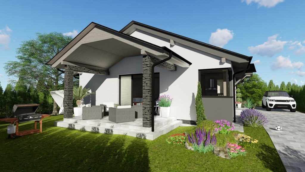 RODINNÝ DOM - VÝSTAVBA, 5 IZBOVÝ: HRUBÁ STAVBA 60 980,-€