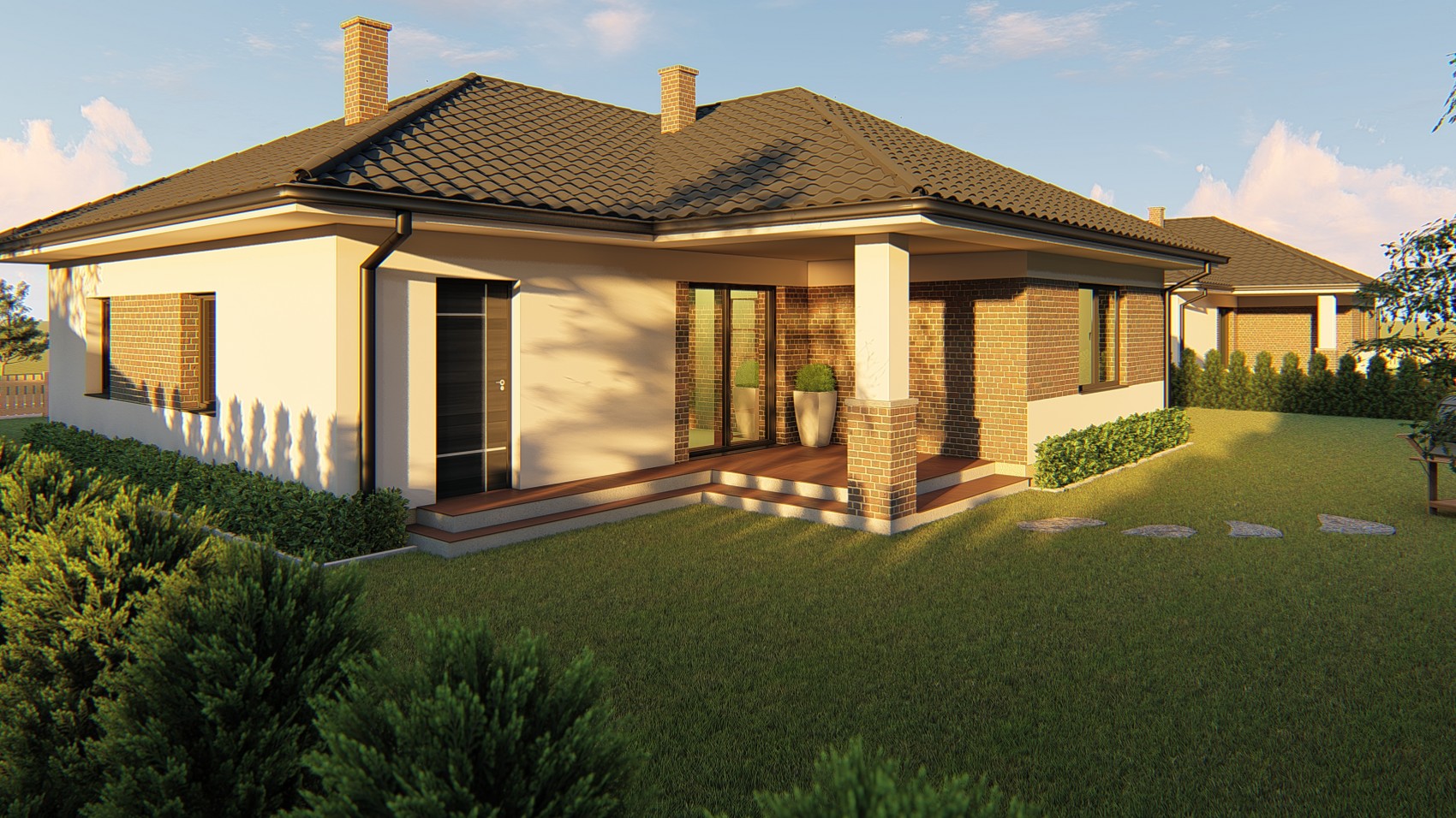 VÝSTAVBA - 4 izbový RODINNÝ DOM: OD 69 090,-€ s DPH
