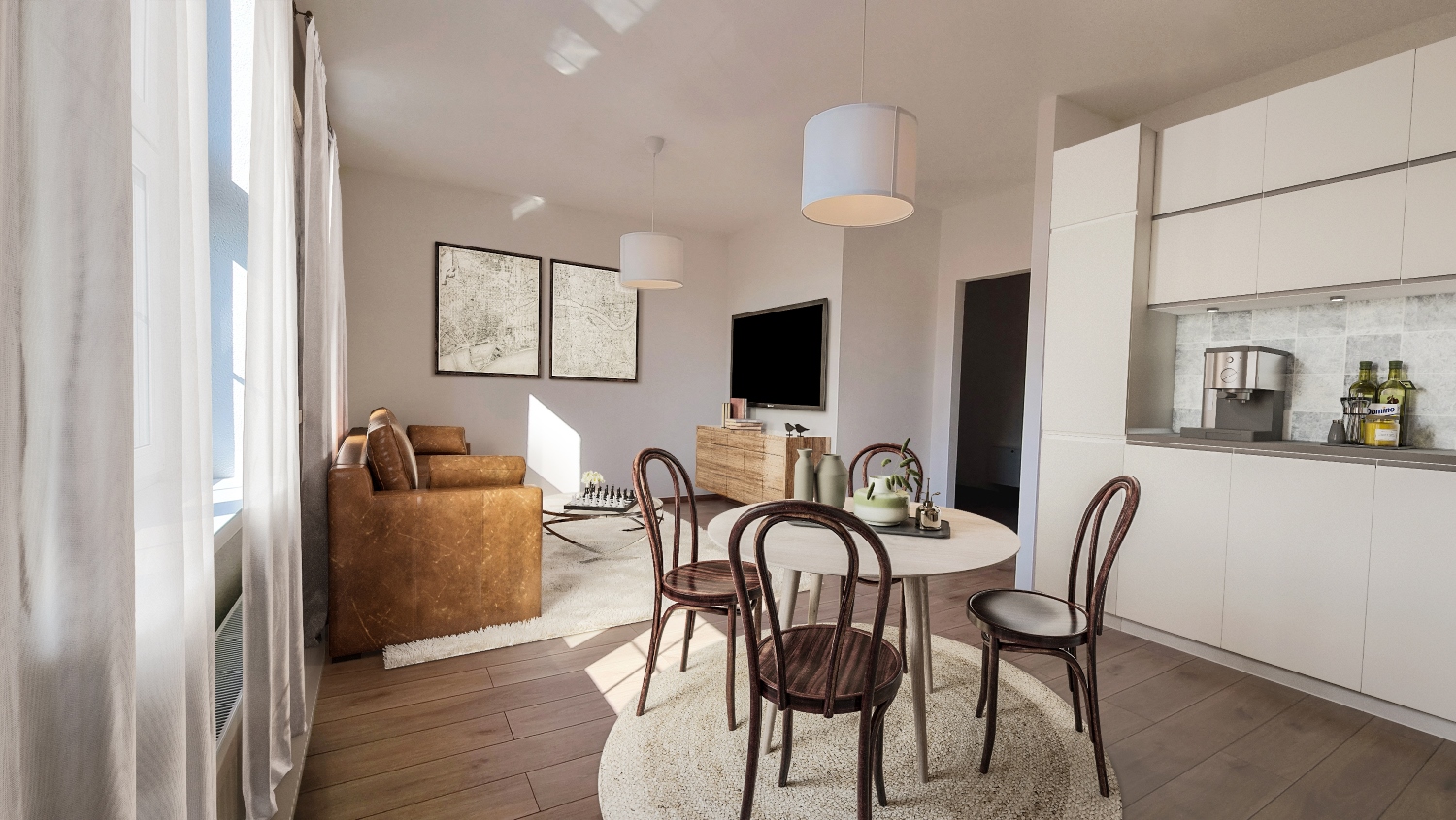 EXKLUZÍVNE! Elegantný veľký 3-izbový byt, loggia, vysoké stropy, predaj, Žilina - centrum, Cena: 217.500  €