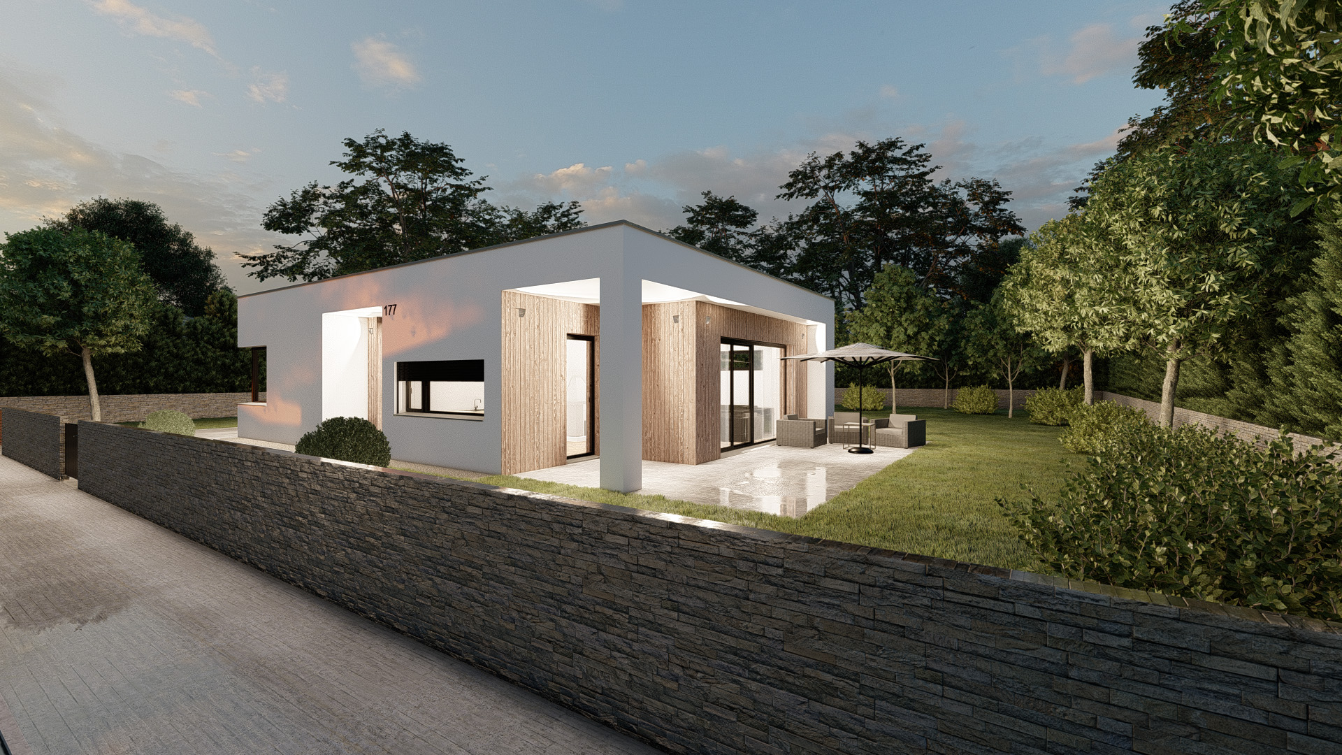 3 IZBOVÝ BUNGALOV - VÝSTAVBA NA KĽÚČ: 120 990,-€