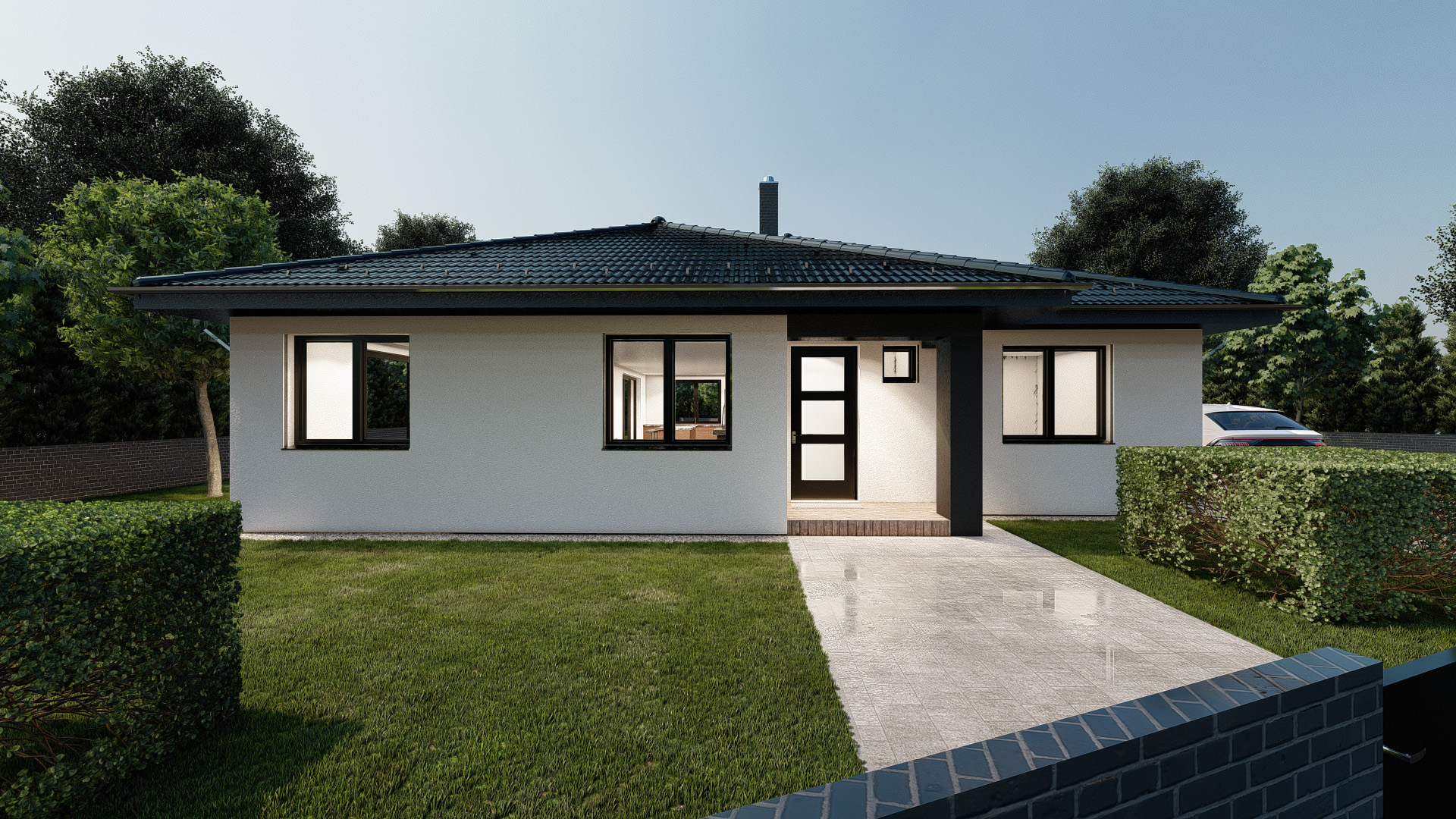 BUNGALOV - VÝSTAVBA NA KĽÚČ: 160 700,-€