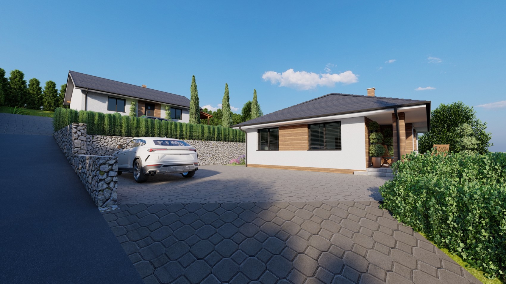 VÝSTAVBA NA KĽÚČ - NÍZKOENERGETICKÝ BUNGALOV - 115 990,-€