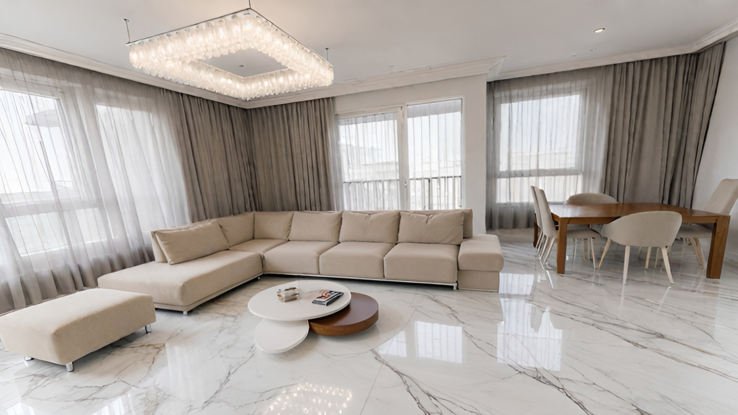 Bývajte luxusne vo veľkom 3-izbovom byte s panoramatickými výhľadmi, dizajnový, loggia, balkón, predaj, Bratislava - Ružinov, Cena: 899.900 €