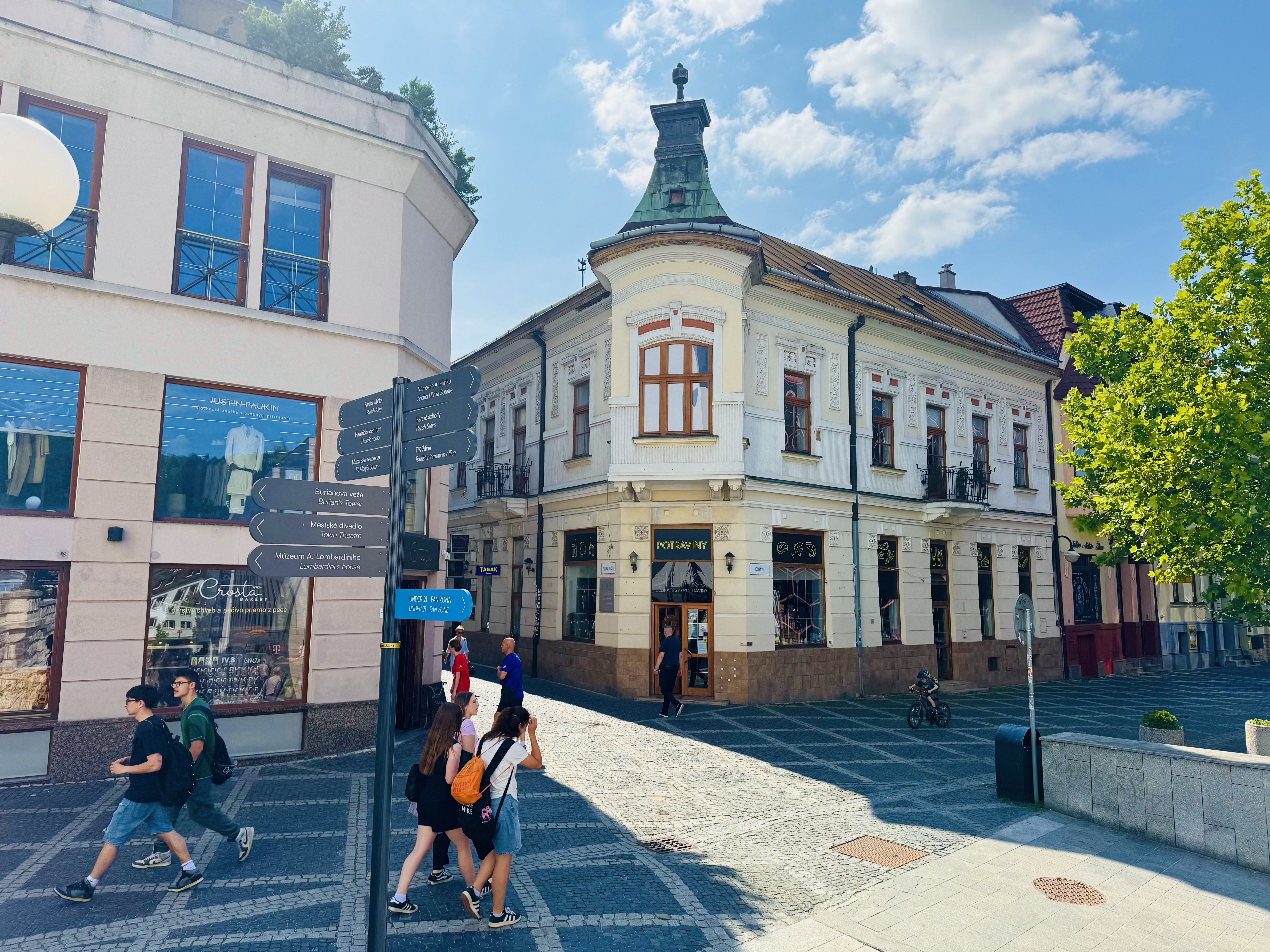 Prenájom obchodných priestorov 85 m² v atraktívnej lokalite centra Žiliny 