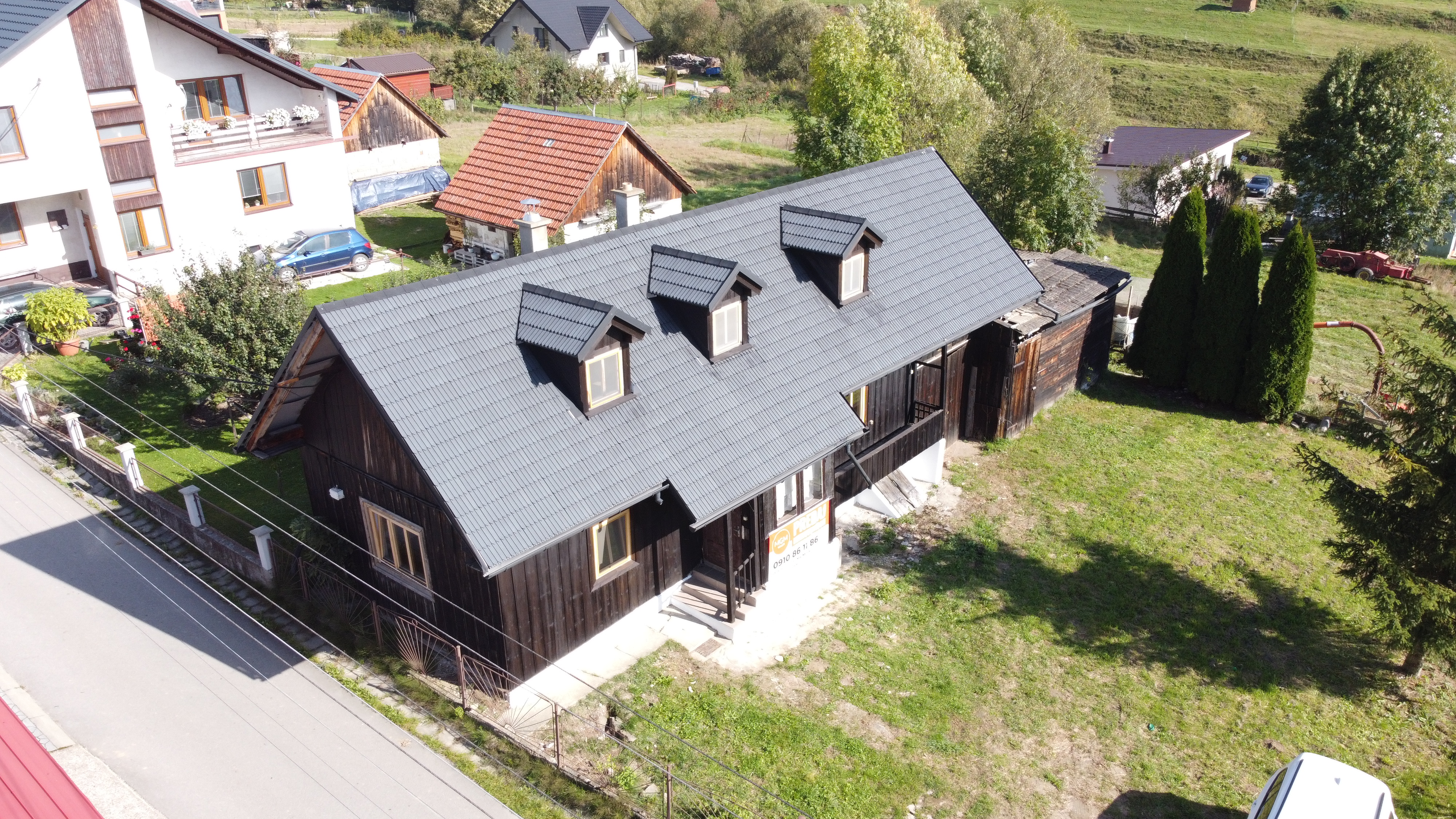 Predaj rekreačný dom v štýle oravskej drevenice pri Oravskej priehrade Cena: 75.000€