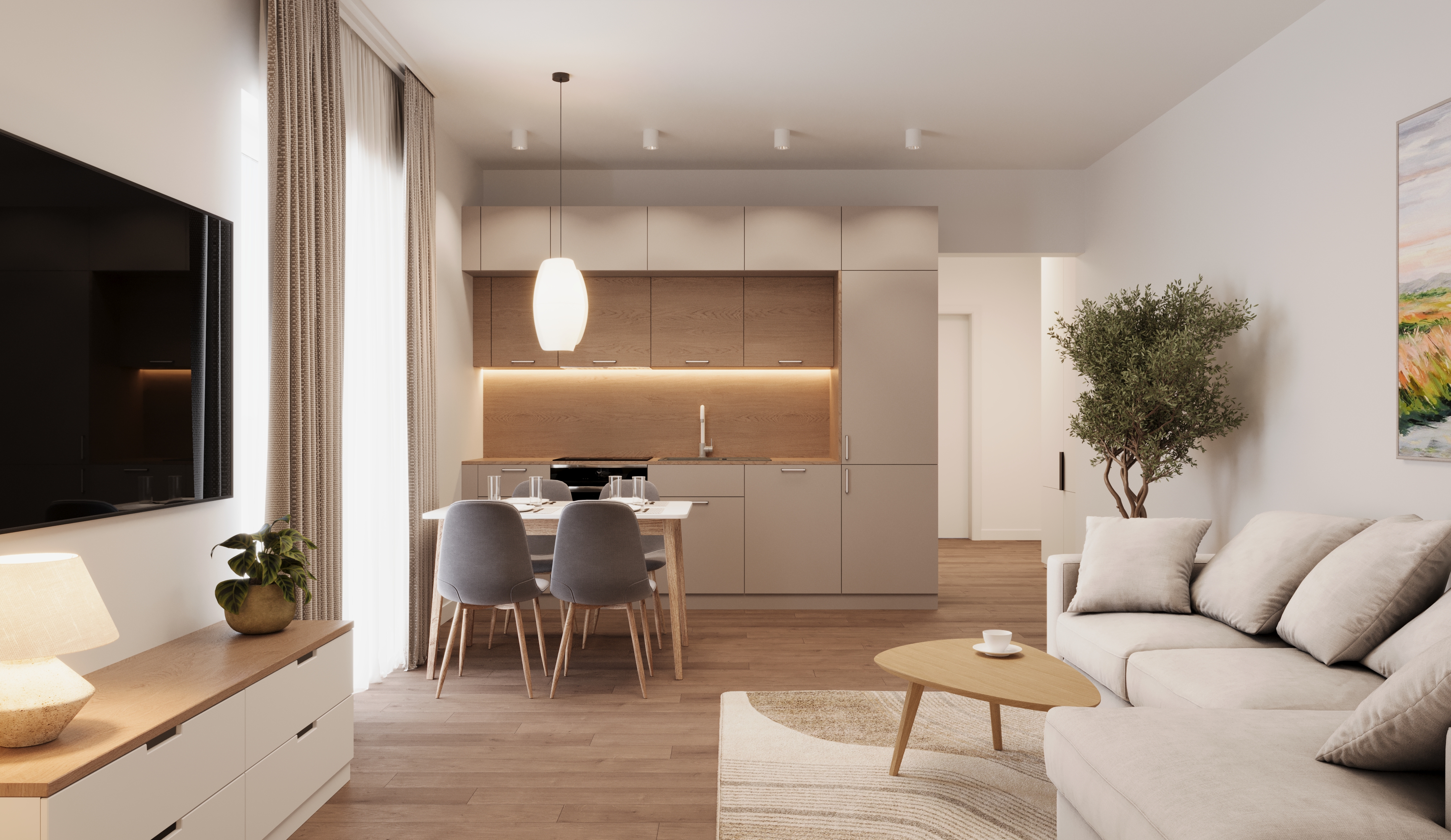 V310 Rekreačný apartmán NA SKALKE - 3 - izbový