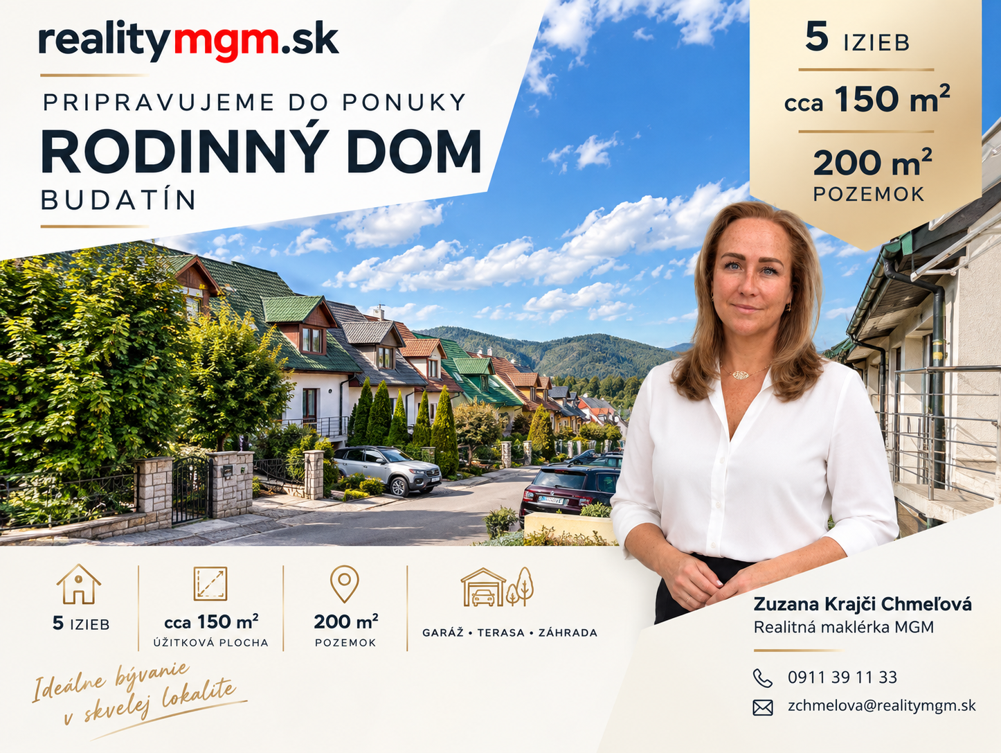PRIPRAVUJEME DO PONUKY | RODINNÝ DOM, ŽILINA, BUDATÍN